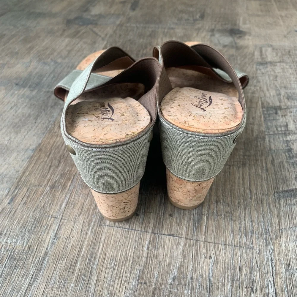 Lucky Brand Valmai Platform Wedge Sandals